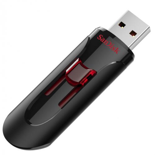 Memorie Externa SanDisk Cruzer Glide SDCZ600-016G-G35, 16Gb, USB-A 3.0 (Negru)