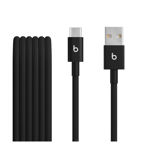 Cablu de date Apple Beats MDGH4EE/A, USB-A la USB-C, 1.5m, 2 bucati (Negru)