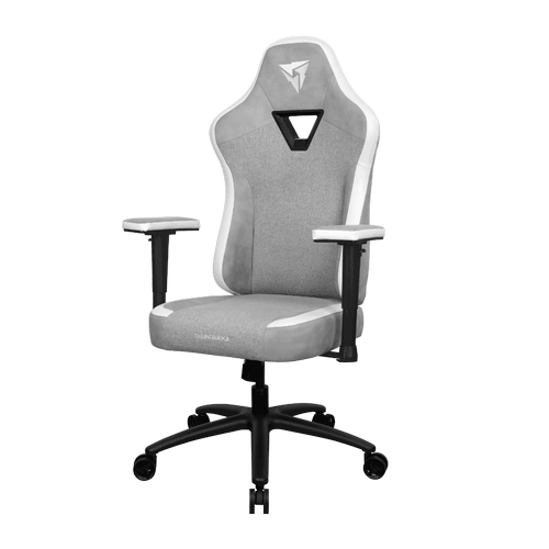 Scaun Gaming Ergonomic ThunderX3 EAZE LOFT, Max 125 kg, Cotiere 2D, Suport lombar si gat din spuma, Mecanism SYNC4 (Gri)