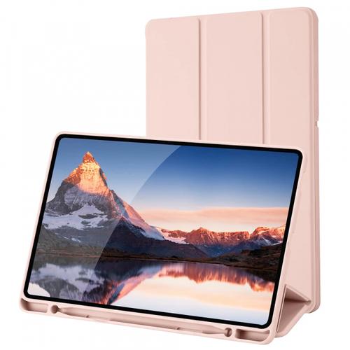 Husa pentru Samsung Galaxy Tab S6 Lite (2024) / Tab S6 Lite (2022) / Tab S6 Lite (2020), Techsuit, Flex Trifold (Roz)