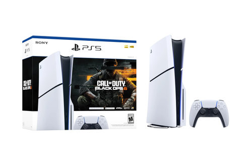 Consola Sony PlayStation 5 Slim (PS5), 1TB, Disc Edition + Call of Duty: Black Ops 6 (Alb)