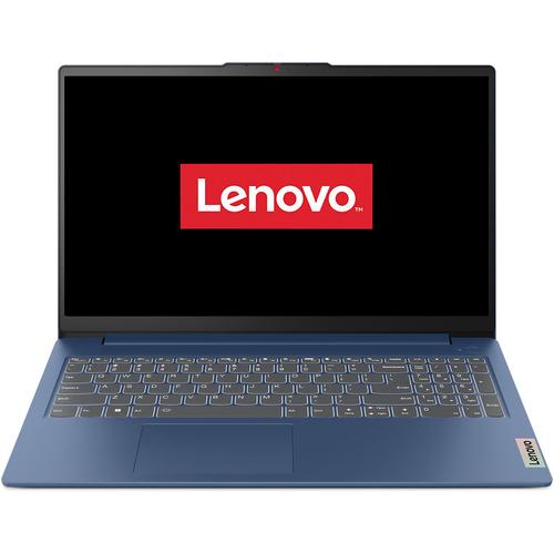 Laptop Lenovo IdeaPad Slim 3 15ABR8 (Procesor AMD Ryzen™ 5 5625U (16M Cache, up to 4.3 GHz), 15.6inch FHD, 16GB DDR4, 512GB SSD, AMD Radeon Graphics, Albastru)