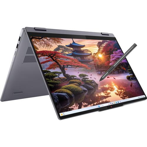 Laptop 2in1 Lenovo IdeaPad 5 16AKP10 (Procesor AMD Ryzen™ Al 7 350 (16M Cache, up to 5.00 GHz) 16inch WUXGA IPS Touch, 16GB LPDDR5X, 1TB SSD, AMD Radeon 860M Graphics, Win 11 Home, Gri)