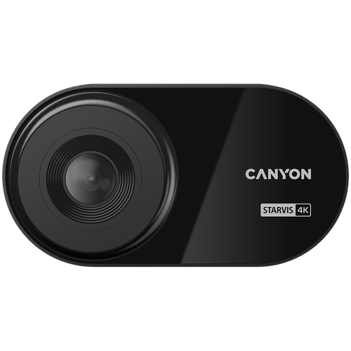 Camera video auto CANYON DVR40, 4K Ultra HD 30 fps, Wi-Fi, Ecran IPS 3inch, Unghi de filmare 140 grade (Negru)