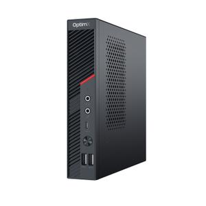 Calculator Sistem PC OptimX T100 - H610 MiniPC Intel® Core™ i5-14400 up to 4.70Ghz, Memorie 8GB DDR4, 256GB SSD, Wi-Fi, Bluetooth, Video Integrat Intel® UHD Graphics (Negru)