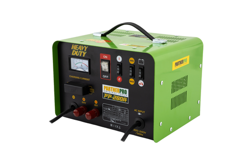 Robot pornire auto PartnerPro 14737, 12/24 V, 280 A / 1000W (Verde/Negru)