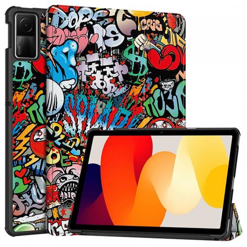 Husa pentru Xiaomi Redmi Pad SE, Techsuit, FoldPro Urban Vibe (Multicolor)