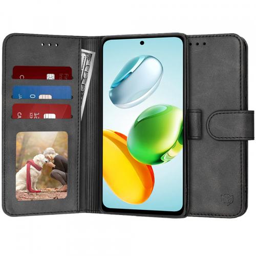 Husa pentru Honor X7c / 200 Smart, Techsuit, Diary Book, Neagra