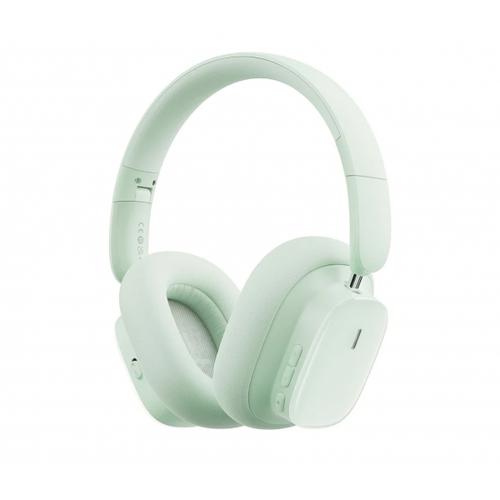 Casti Wireless Baseus Bowie H1i, ANC, Bluetooth 5.3, 3D Spatial Audio, Autonomie 100 ore (Verde)