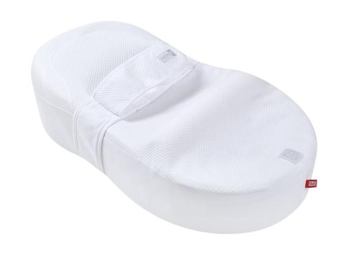 Baby nest ergonomic Red Castle Cocoonababy  10   Flori de Bumbac, 0 - 4 luni, Alb