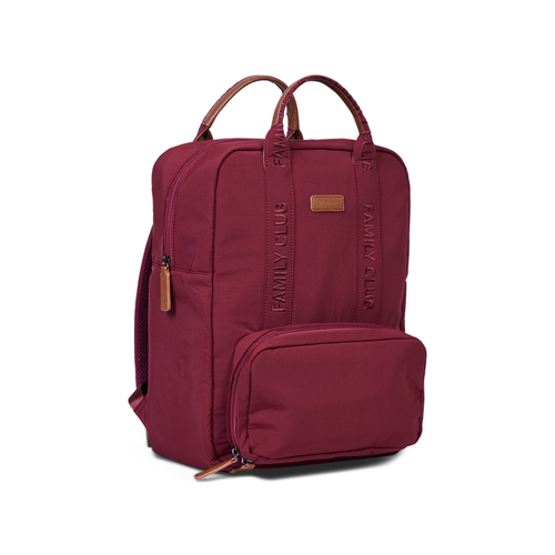 Rucsac Childhome Family Club Signature Urban Dark Burgundy, 20.5 L, poliester hidrofug, capacitate maxima 5 kg, Rosu Rucsac Childhome Family Club Signature Urban Dark Burgundy, 20.5 L, poliester hidrofug, capacitate maxima 5 kg, Rosu