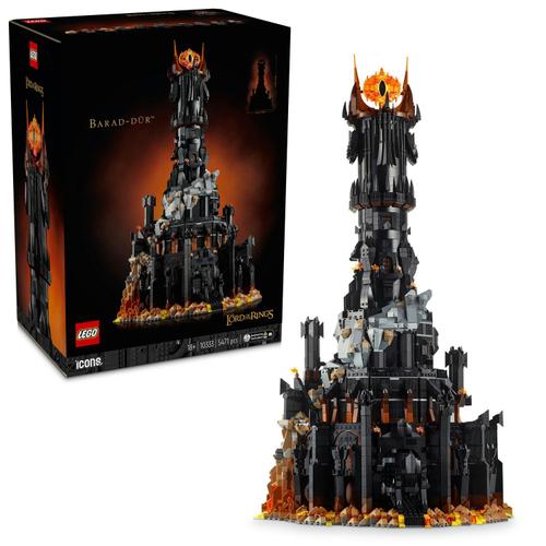 LEGO® Icons - Stapanul inelelor: Barad-dur™ 10333, 5471 piese