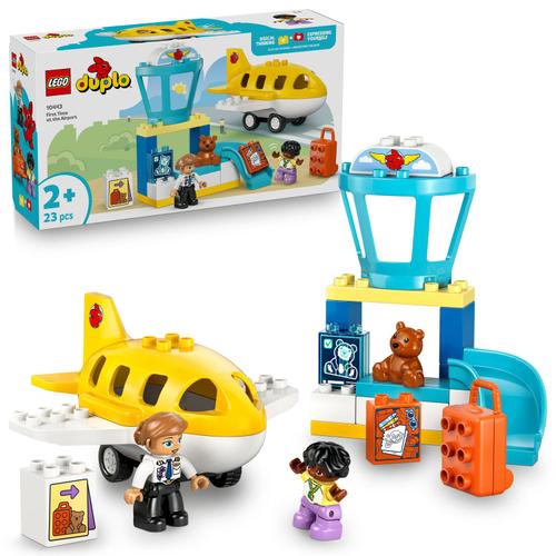 LEGO® DUPLO® - Prima oara la aeroport 10443, 23 piese LEGO® DUPLO® - Prima oara la aeroport 10443, 23 piese