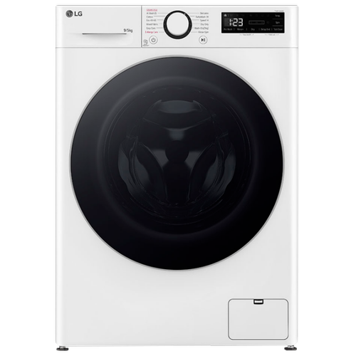Masina de spalat rufe cu uscator LG F2DR509S1W, 9 kg/5 kg, 1200 rpm, Clasa E (Alb)