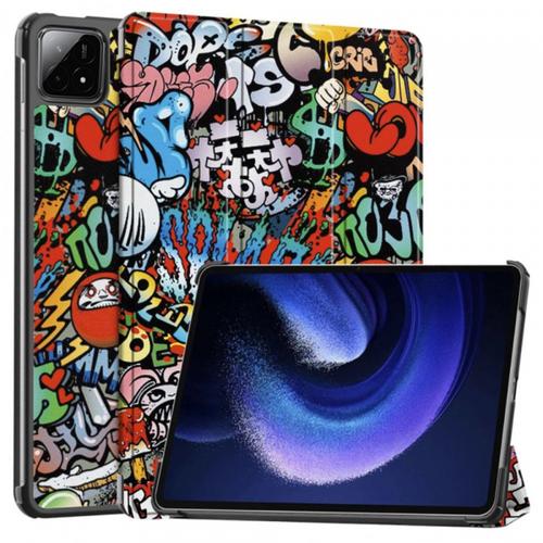 Husa pentru Xiaomi Pad 6S Pro 12.4, Techsuit, FoldPro Urban Vibe (Multicolor)