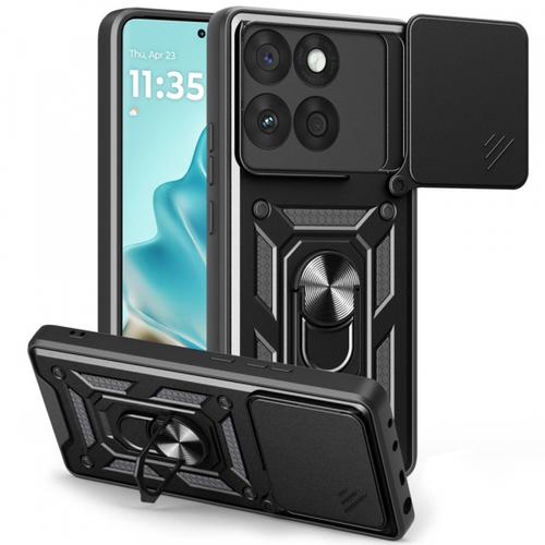 Husa Techsuit CamShield pentru Motorola Edge 60 Fusion / Edge 60 (Negru)