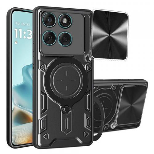 Husa Techsuit CamGuard Pro pentru Motorola Edge 60 Fusion / Edge 60 (Negru)