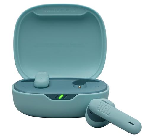 Casti In-Ear JBL Wave Flex 2, True Wireless, Bluetooth, Autonomie 10 ore/40 ore, IP54 (Albastru)