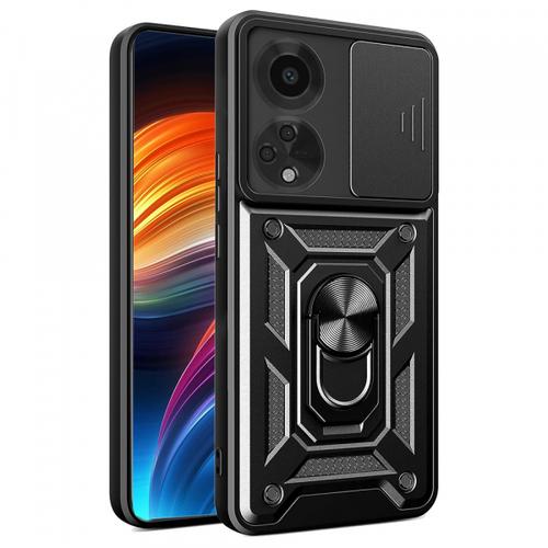 Husa Techsuit CamShield pentru Oppo A98 (Negru)