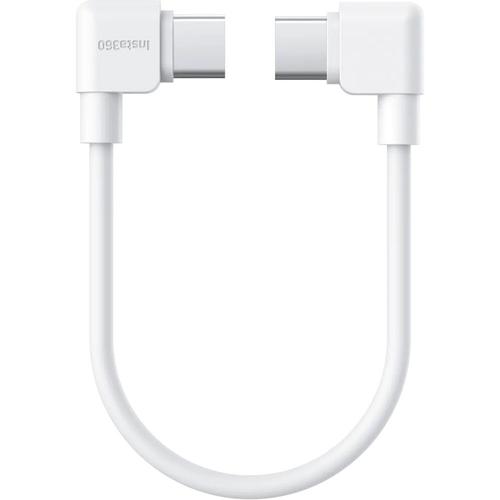 Cablu de incarcare Insta360 Flow 2 Pro, USB-C la USB-C (Alb)