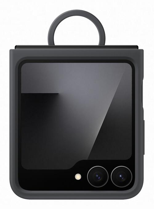 Husa Ring Case Samsung EF-PF741TBEGWW pentru Galaxy Flip7 FE (Negru)