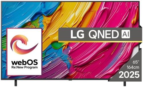 Televizor QNED LG 165 cm (65inch) 65QNED80A3A, Ultra HD 4K, Smart TV, WiFi, CI+