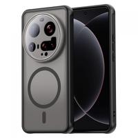 Husa MagSafe Techsuit HaloFrost II pentru Xiaomi 15 Ultra (Transparent/Negru)
