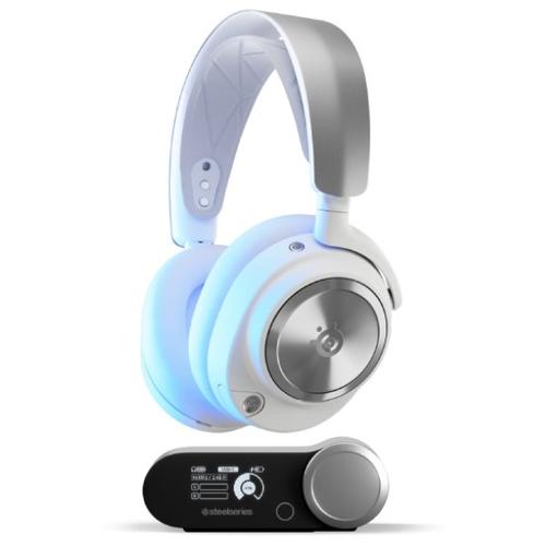 Casti SteelSeries Arctis Nova Pro PlayStation, Bluetooth (Alb) Casti SteelSeries Arctis Nova Pro PlayStation, Bluetooth (Alb)