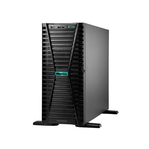 Server HPE ProLiant ML110 Gen11, Tower, Intel Xeon Bronze 3508U 8 C / 8 T, 2.1 GHz - 2.2 GHz, 22.5 MB cache, 125 W, 32 GB DDR5 ECC, 4 x LFF, 2 x 1000 W, Fara sistem de operare