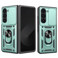 Husa Techsuit CamShield pentru Samsung Galaxy Z Fold 6, F956 (Verde/Negru)