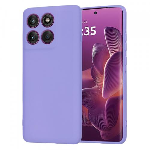 Husa pentru Motorola Edge 60 Pro, Techsuit, SoftFlex, Mov Deschis