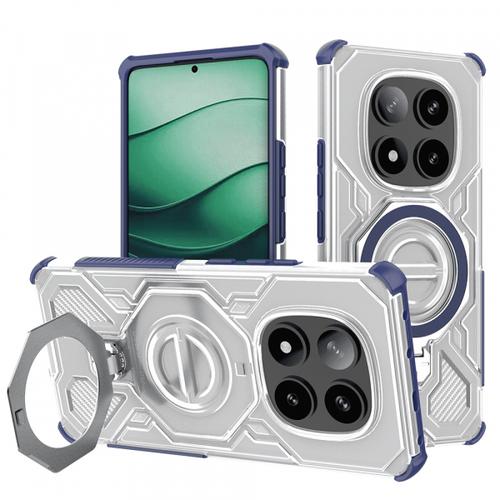 Husa pentru Xiaomi Poco X7 / Redmi Note 14 Pro 5G, Techsuit, Carbon Shield Pro, Albastra