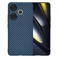 Husa Techsuit Carbonite FiberShell pentru Poco F6, Turcoaz