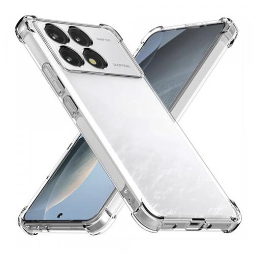 Husa Techsuit Shockproof Clear pentru Poco F6 Pro, Transparenta