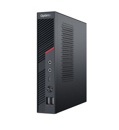 Calculator Sistem PC OptimX T100 - H610 Mini, Intel Core i5-12400 2.5 - 4.4GHz, 16GB DDR4, 512GB SSD, Wi-Fi, Bluetooth (similar Lenovo) (Negru)