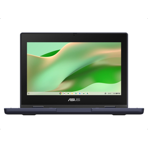 Laptop Asus ChromeBook CR11 Flip CR1104FTA (Procesor Intel® N150 (6M Cache, up to 3.60 GHz) 11.6inch WUXGA Touch, 8GB, eMMC 64GB, Intel Graphics, Chrome OS, Gri)