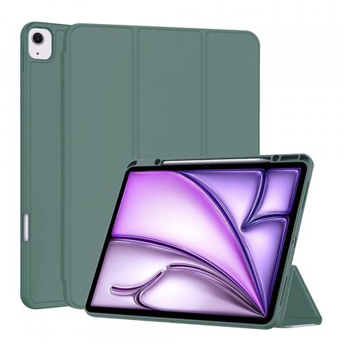 Husa pentru Apple iPad Air 13 (2025) / Air 13 (2024) Techsuit Flex Trifold (Verde)