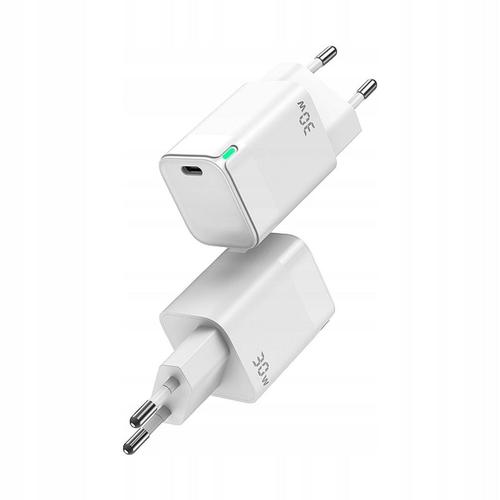 Incarcator Retea Prestico F14, USB-C, PD, Fast Charge, 30W, Alb