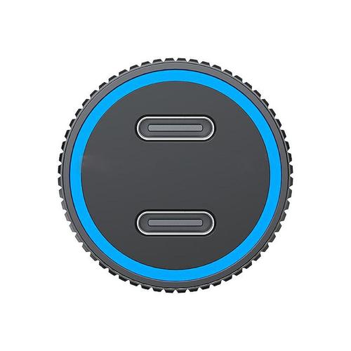 Incarcator Auto Prestico K8 2x USB-C, Fast Charge, PD, 40W, Negru