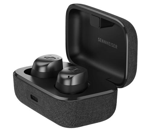 Casti In-Ear Sennheiser Momentum True Wireless 4, Bluetooth, ANC, Microfon (Negru)