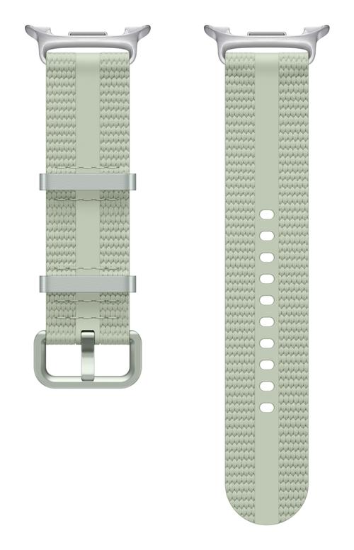 Curea Smartwatch Samsung Athleisure Band ET-SOL32SMEGEU, (Small/Medium) pentru Galaxy Watch8 (Verde deschis)