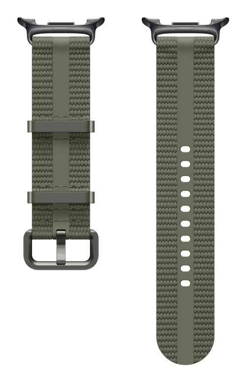 Curea Smartwatch Samsung Athleisure Band ET-SOL32SGEGEU, (Small/Medium) pentru Galaxy Watch8 (Verde)
