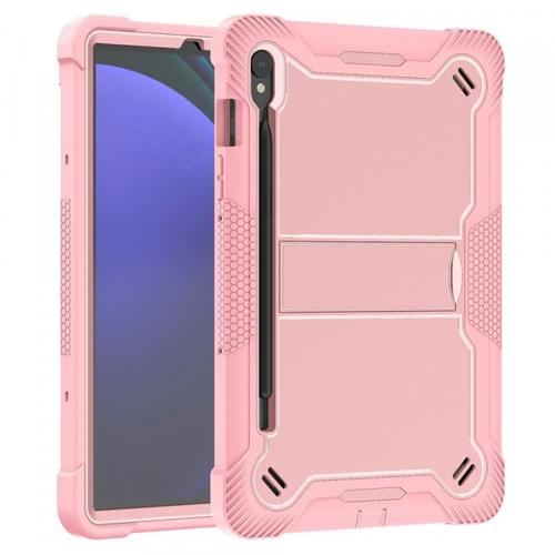 Husa Techsuit Rugged TabShell pentru Samsung Galaxy Tab S9 FE / Tab S9 / Tab S10 FE (Roz)