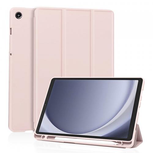 Husa Techsuit Flex Trifold pentru Samsung Galaxy Tab A9 (Roz)