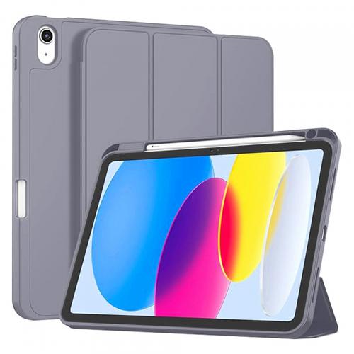 Husa pentru Apple iPad (2025) / (2022) Techsuit Flex Trifold (Mov)