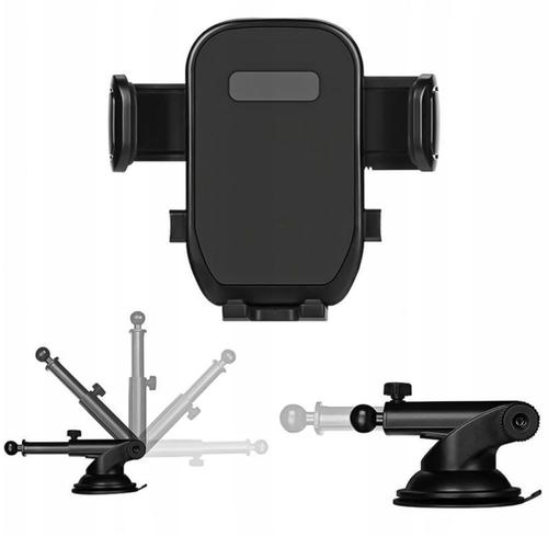 Suport Auto Prestico US190 cu prindere bord, rotire 360 grade, Negru