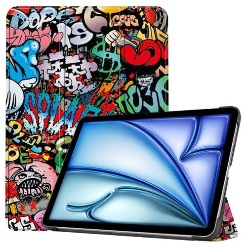 Husa pentru Apple iPad Air 13 (2025) / Air 13 (2024), Techsuit, FoldPro Urban Vibe (Multicolor)