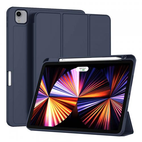 Husa pentru Apple iPad Pro 11 (2022) / Pro 11 (2021) / Pro 11 (2020) / Pro 11 (2018) Techsuit Flex Trifold (Albastru)