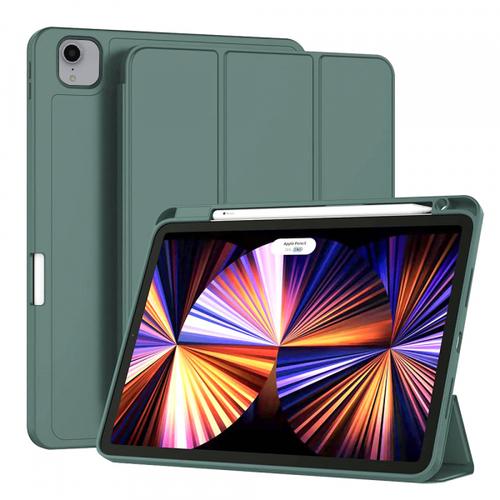 Husa pentru Apple iPad Pro 11 (2022) / Pro 11 (2021) / Pro 11 (2020) / Pro 11 (2018) Techsuit Flex Trifold (Verde)