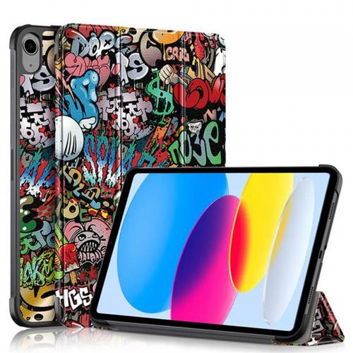 Husa pentru Apple iPad (2025) / (2022) Techsuit FoldPro Urban Vibe (Multicolor)